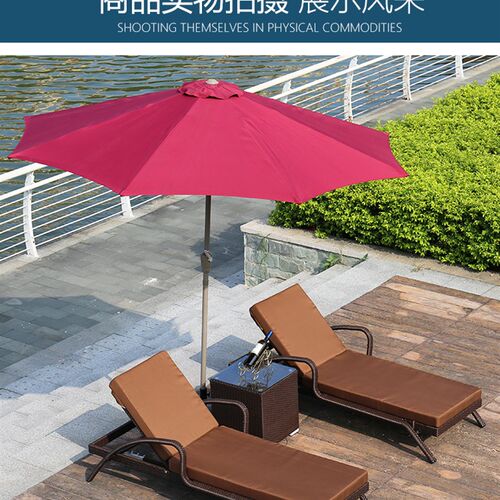 户外躺床藤椅庭院躺椅阳台休闲别墅游泳池躺椅折叠躺椅藤编沙滩椅