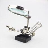 电子焊接维修工具放大镜台式 支架放大镜手机线路主板修理工作台夹