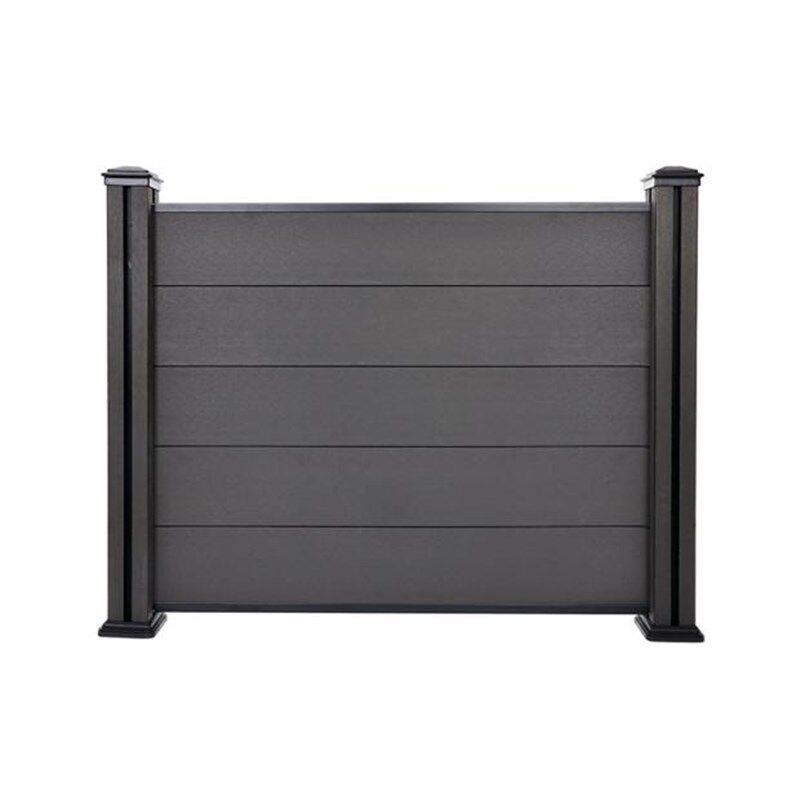 塑木围栏铝合金栅栏户外万御亭花园庭院围墙护栏栅栏露台塑木栏杆