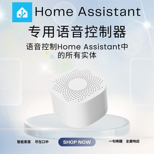 Home Assistant专用声控 HA离线声控器 智能语音控制全屋联动
