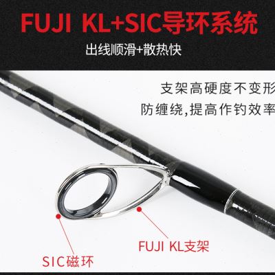 北木川半竹小根竿远投竿根钓路亚竿岸钓海水直柄轻量化实心竿稍