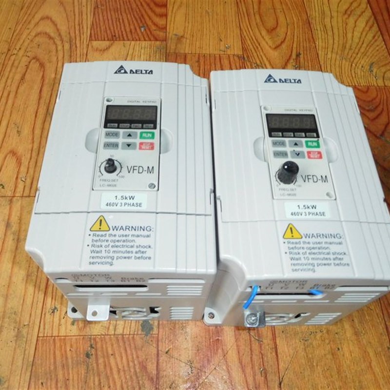 议价 拆机台达变频器 VFD015M43B 1.5KW 380V 实物图议价