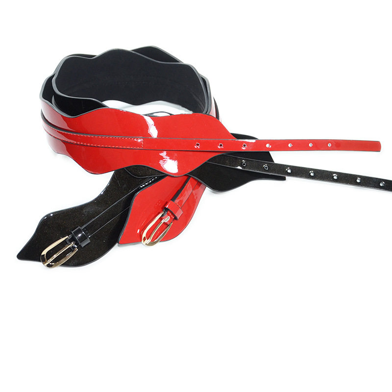 Ladies Wide Girdle New Versatile Bare Body Jelly Cor Faux Le