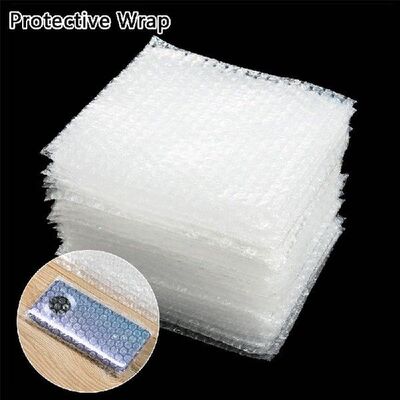 极速50pcs 25*30mm Plastic Protective Wrap Envelope Bubble Fo