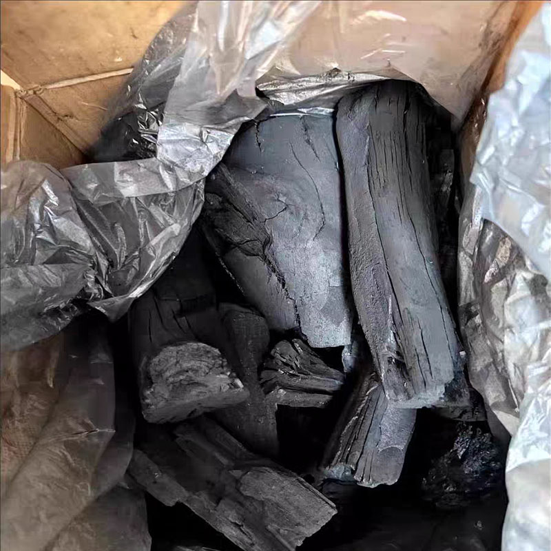 荔枝原木炭室外烧烤炭果木碳块木炭烤炉家用无烟烤火取暖火锅商用