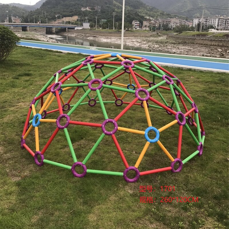 极速户外公园小区游乐场幼儿园室外攀爬圆形架塑料管可拆装组合