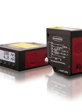 邦纳激光测距位移传感器模拟量4-20mA LE250IQP /0-10V LE250UQP
