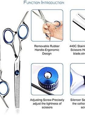 Hair Cutting Scissors Set  Professional Hair Scissors  Thinn