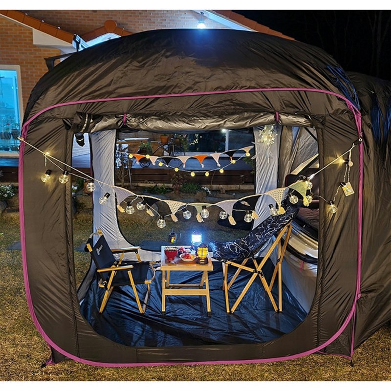 新自驾游旅行速开车尾帐篷全自动suv延伸后备箱户外露营用品装备