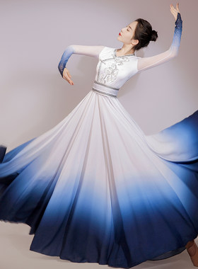 好货蒙古舞蹈演出服新款蒙族服族服装女蒙古舞练习裙子民族舞蹈服