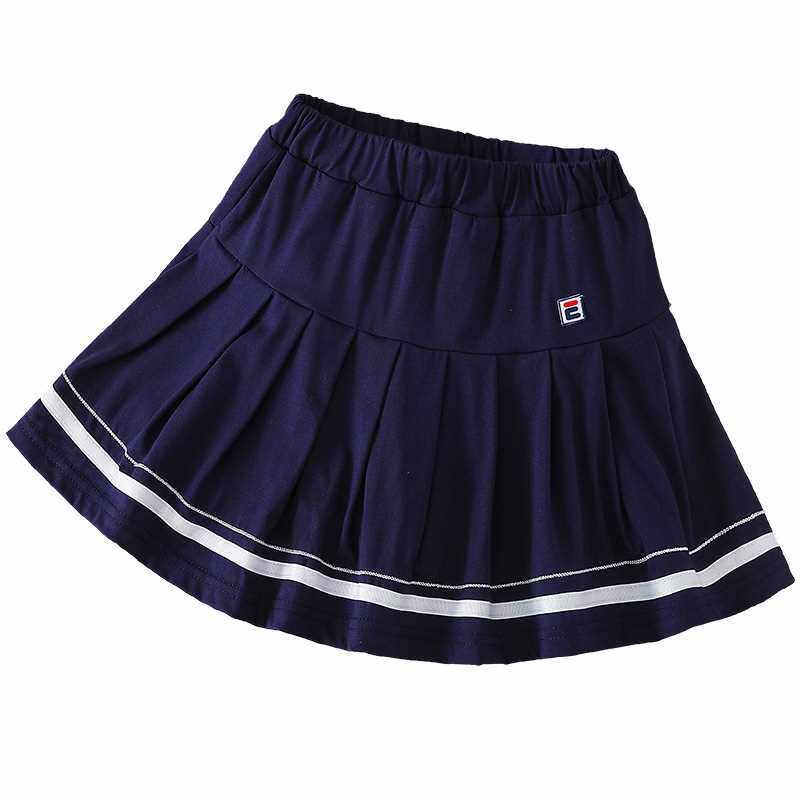 极速女童半身裙夏季2022新款儿童短裙子纯棉大童小女孩百褶裙洋气