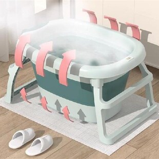 Baby Bathtub Large Bath Bucket Bathtub Sitting and Lying Chi