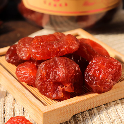 爱随婆750g玫瑰李饼话梅闽南蜜饯果脯果干酸梅干话梅肉李饼情人梅