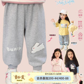 女宝宝运动裤 婴儿条纹百搭休闲卫裤 长裤 新款 2026春季 小O爸女婴童