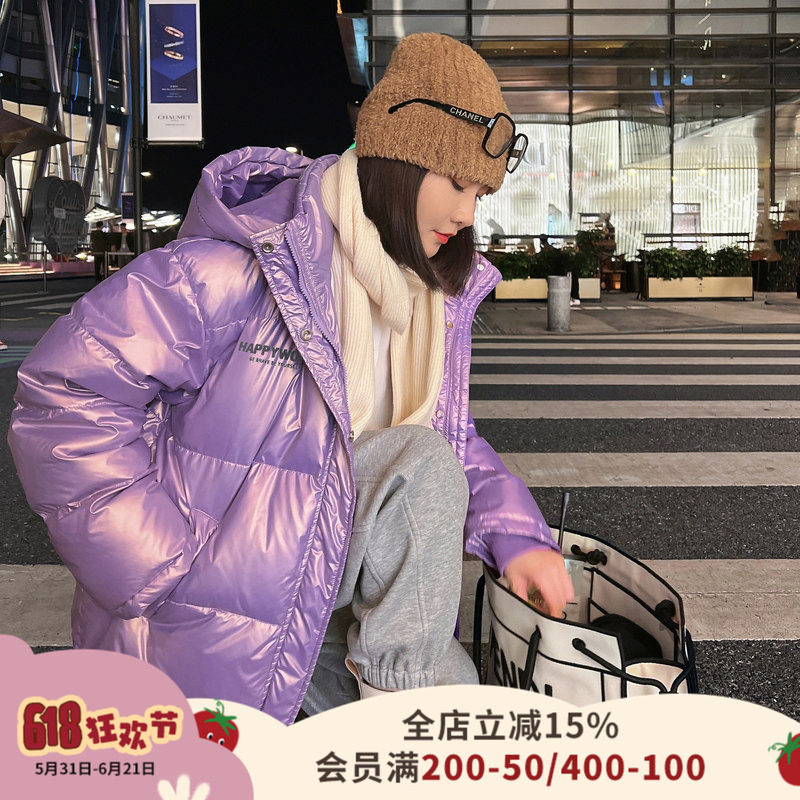 小o爸女婴童 亲子羽绒服90白鸭绒保暖外套