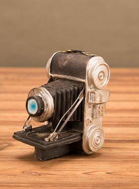 欧式照相机摆件家居饰品客厅卧室办公室酒柜电视柜装饰工艺品道具