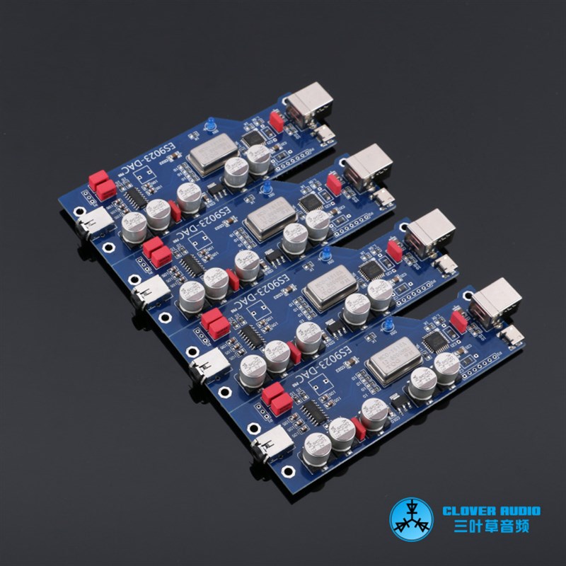 新品PCM2706+ES9023发烧级音频DAC声卡/解码器/扩展卡/子卡/底噪