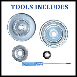 STIHL 斯蒂尔FS120 200 250 压碗 推力板 推力板垫圈 齿轮箱螺母
