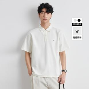 美式 2025新款 百搭翻领半袖 上衣 polo衫 刺绣短袖 品牌时尚 t恤男夏季