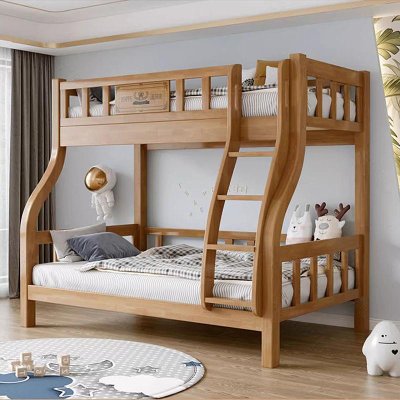 全实木上下双层床小户型架子上下铺子母床家用两层木床高低儿童床