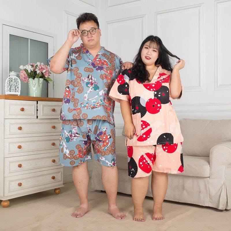 150kg加码特大号高端100%纯棉蒸汽男女套装，夫妻家穿睡衣,居家布艺,汗蒸服,淘宝优惠券,粉丝福利购,淘宝优惠卷