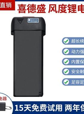 36V10AH12AH风度2迪卡龙海天海鹰款旅行备用18650动力锂电池