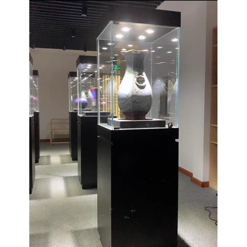 现货博物馆展示柜文物展览珠宝柜台玉器展柜玻璃产品展示柜陈列柜