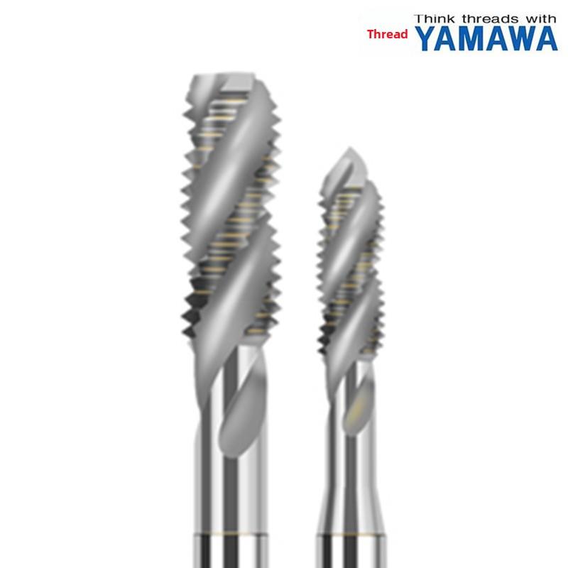 日本Yamawa深孔螺旋丝锥1/4-20Unc5/16-18美国加长手柄丝锥3/8-16