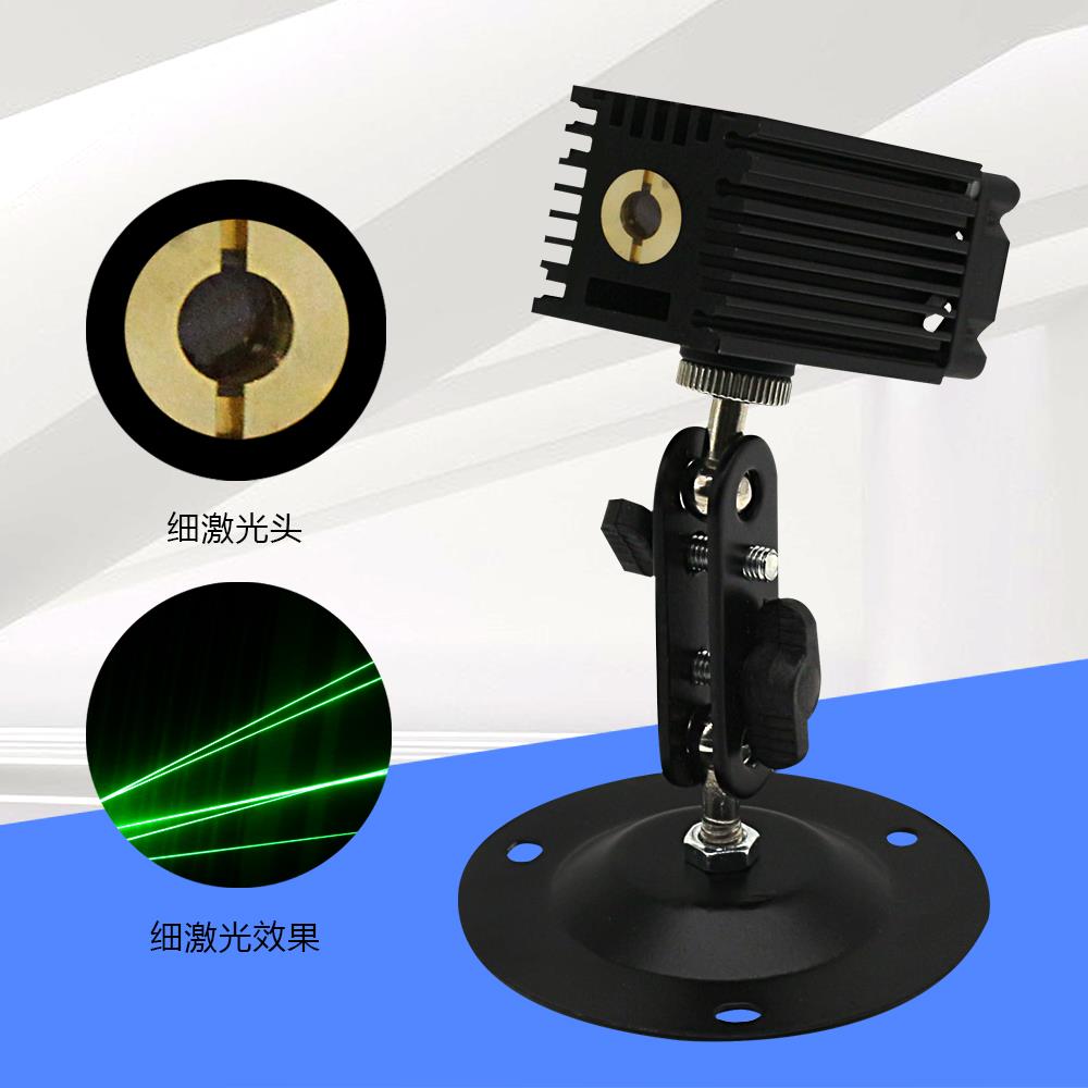 5V 12V绿光激光器532nm激光模组激光头管 点状密室激光长时间点亮