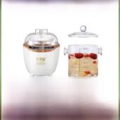 好粘土锅办公室Bb粥迷你燕窝炖锅鱼胶多功能玻璃防水燕窝炖机健康