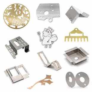 极速新钣金件加工金属板铁板铜板铝板折弯 304不锈钢板激光切割加