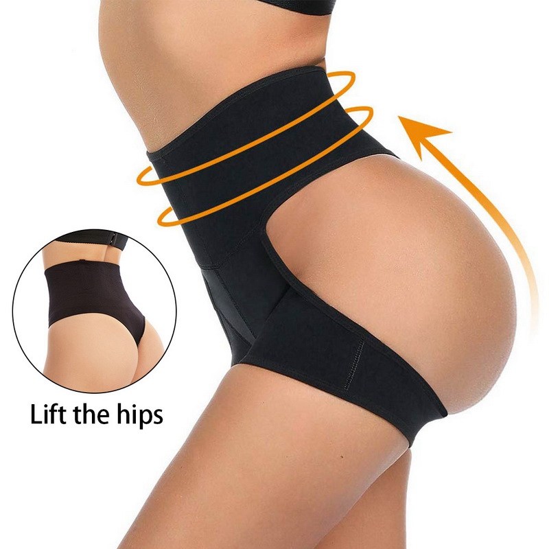 Women Hip Control Panties Hollow out Hole Sexy Ass Hip Shape