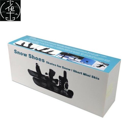 极速newNew Ski Skates Adjustable Bindings Skiing Shoes Snow