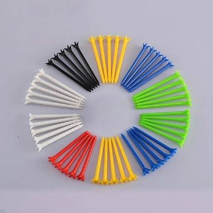 Plastic Golf Tees Professional Golf Accessories Tee System