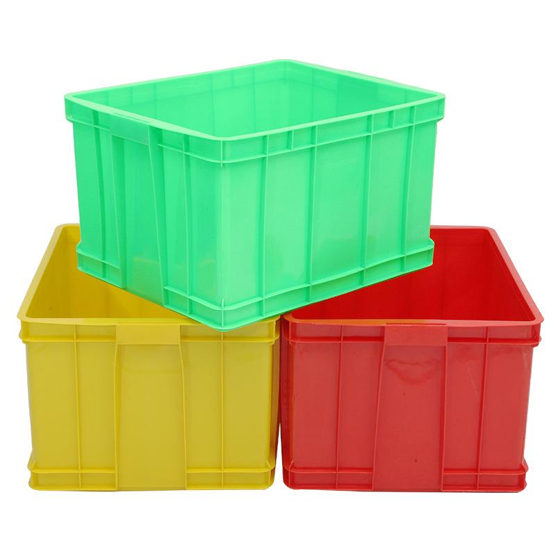 PE全熟料塑胶包装箱 沙糖桔水果转运周转箱 长方形大号加厚塑胶框