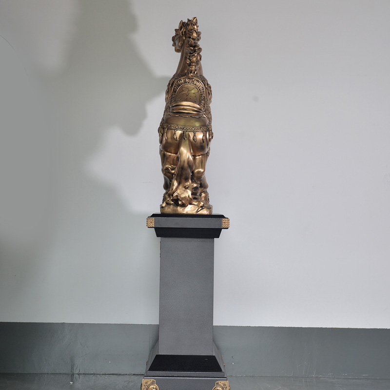 马到成功大型落地工艺马摆件酒店大堂公司乔迁开业礼品校庆纪念品