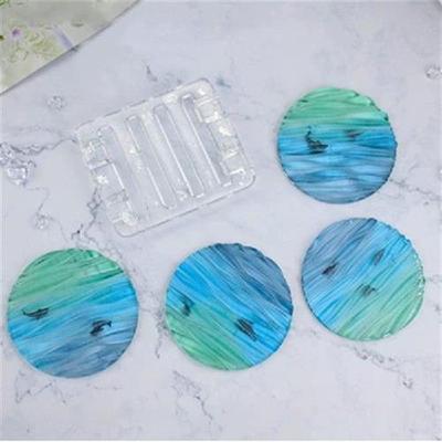 5Pcs Silicone Flower Coaster Resin Casting Molds Kit Resin