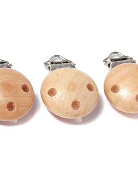 5pcs/Pack Baby Pacifier Clip Holder Soother Pacifier Solid C