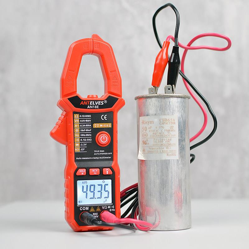 新款中文语音播报钳形表智能无需换档钳形万用电表电工钳流表电流