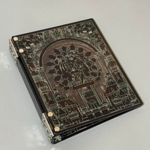 恋与深空秦彻同人教堂彩窗亚克力活页卡册高颜值多尺寸小卡收纳册