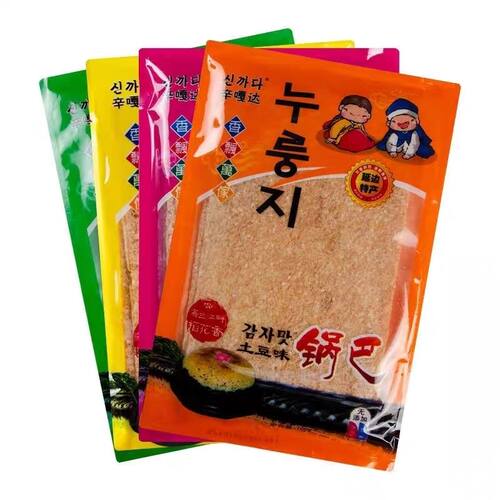 天香延边锅巴朝鲜族延边大米铁锅锅巴韩国风味非油炸零食多种口味