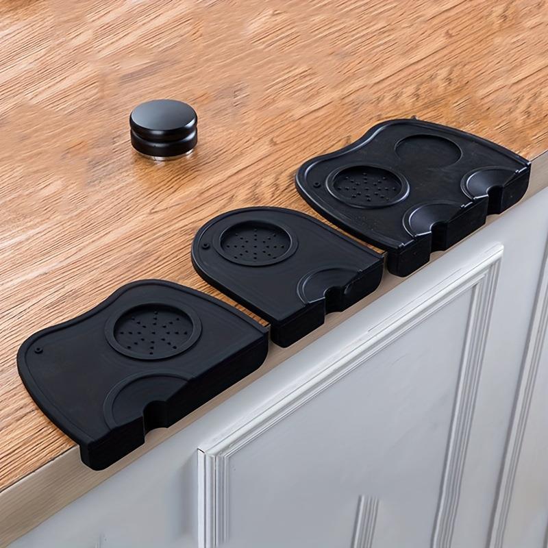 咖啡压粉垫加厚防滑填压转角垫填压器填压座咖啡垫黑色咖啡色