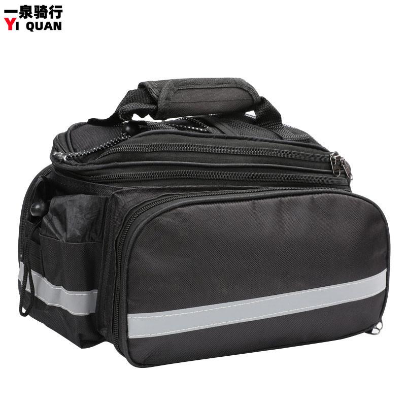 山地自行车小驮包 单车后货架包 单车骑行装备 带防雨罩