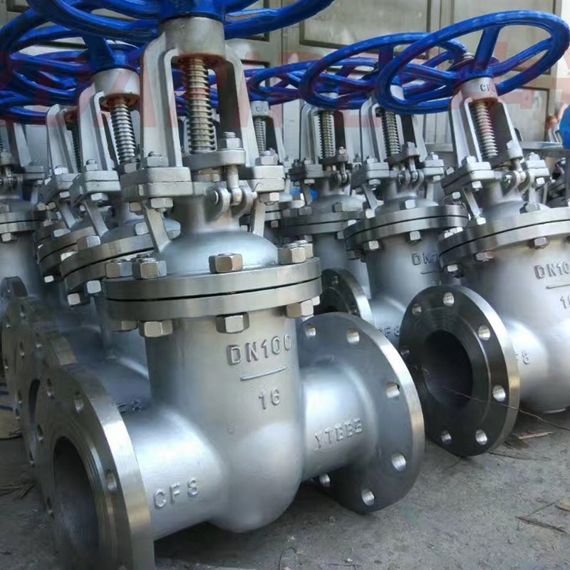 好货中达304不锈钢法兰闸阀Z41W-16P/R耐高温蒸汽船用316手动闸阀