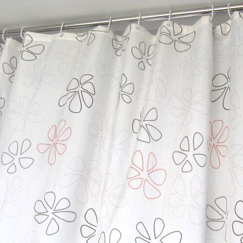 好货Pack of 12 Shower Curtain Hook Hanger Plastic Ring Bath