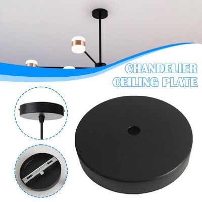 好货120x25mm Ceiling Plate Hanging Chassis Base Retro Lamp