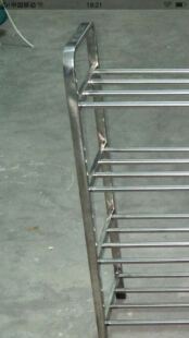 宿舍寝室家用经济型鞋 极速不锈钢鞋 柜子组装 架子收纳鞋 架 架多层鞋