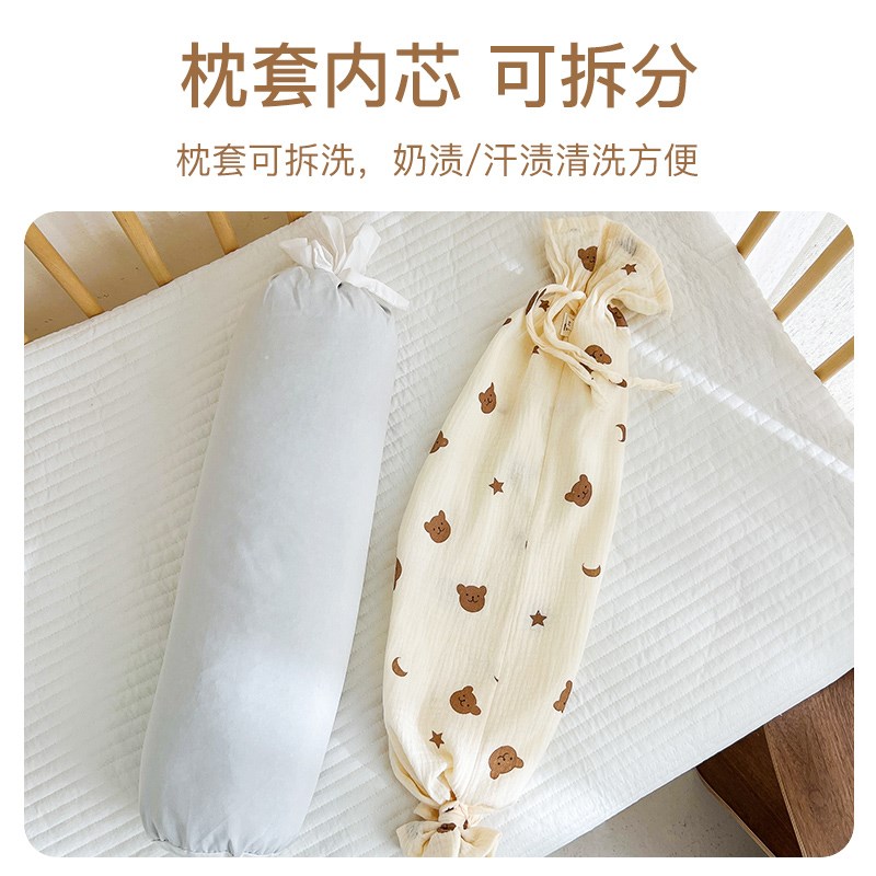 新生婴儿枕头安抚糖果枕荞麦抱枕睡觉安全感神器圆柱形宝宝侧睡枕