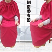 多吉坊家用全棉桑拿汗蒸熏衣罩熏蒸蒸裙熏蒸袍熏蒸服木桶熏蒸专用