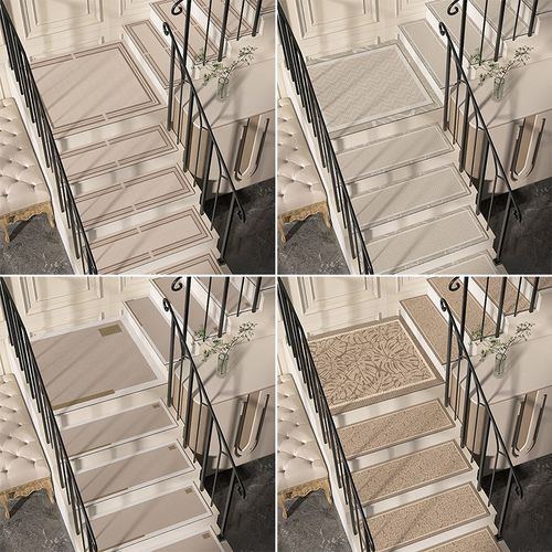 可擦免洗楼梯踏步垫免胶自粘防滑台阶静音垫防滑可定制裁剪楼梯垫